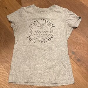Heart breakers surf society grey women’s t shirt